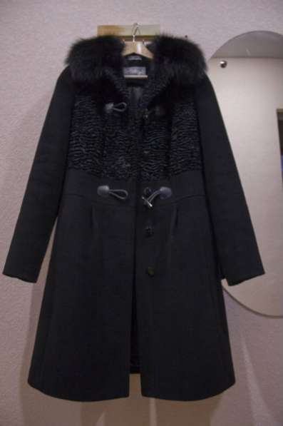 меховое пальто песец с экомехом каракуля в Балаково фото 6