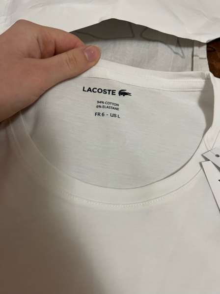 Футболки Lacoste в Москве фото 3