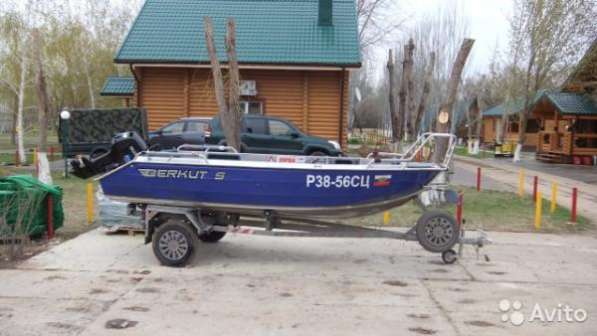 лодку "berkut s" с мотором в Москве фото 4