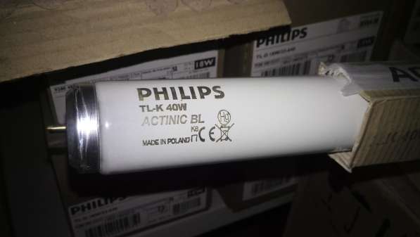 Лампа антимоскитная Philips Actinic BL TL-K 40W, длина 590мм