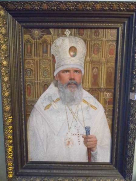 Портрет Патриарха Московского и всея Руси Алексия 2 в Череповце фото 3