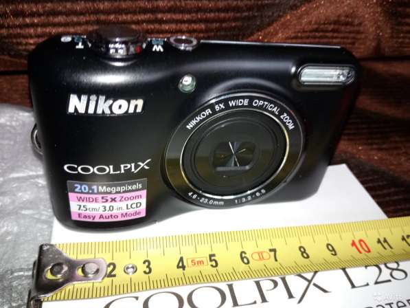 Фотоаппарат Nikon Coolpix L28 20.1 MP, чёрный в Ростове-на-Дону фото 3