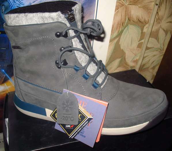 Clarks Johto Rise Gore -Tex зимние мужские ботинки в Новосибирске фото 4
