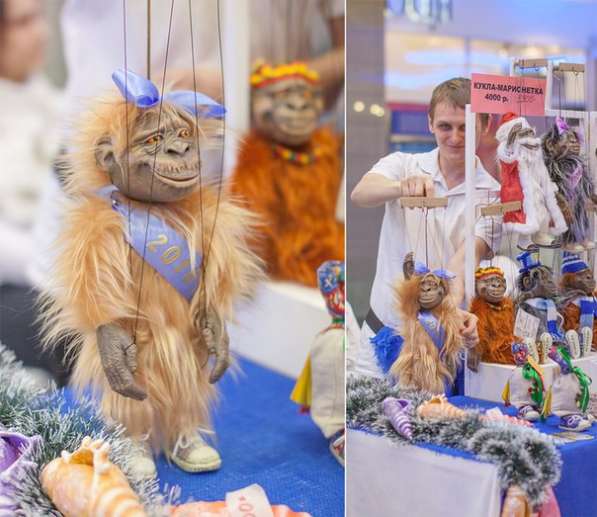 Марионетка Танцующая обезьянка в Санкт-Петербурге фото 11