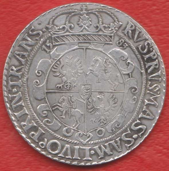 Польша талер 1583 г. в Орле фото 3