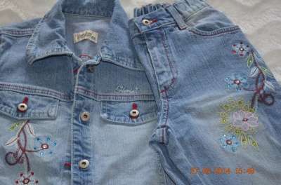 джинсы для девочки 122 и 134 в Челябинске фото 3