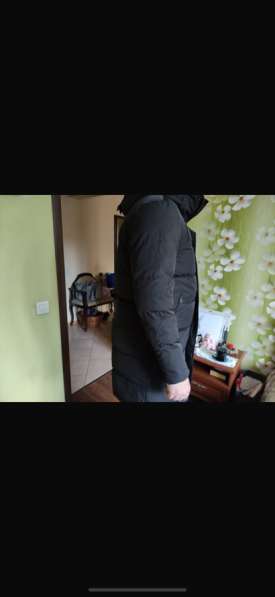 Зимний длинный мужской пуховик в Москве фото 3