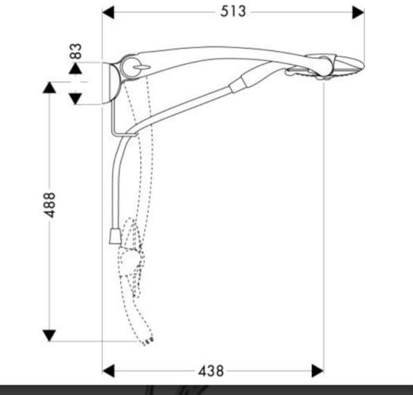 Держатель душа Hansgrohe Raindance Allrounder в Екатеринбурге фото 10