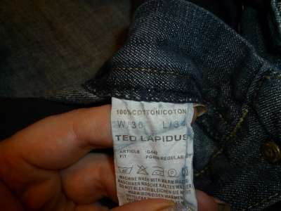 Фирменные джинсы + рубашка Ted Lapidus, Париж оригинал в Москве фото 5