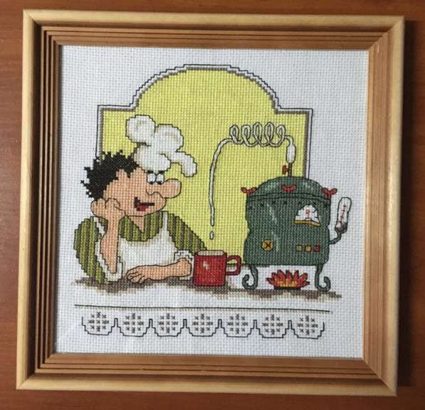 Картина вышитая крестом