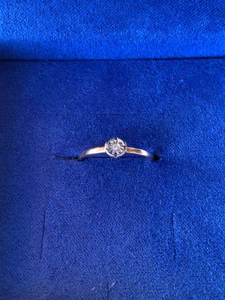 Кольцо с бриллиантом в Егорьевске фото 3