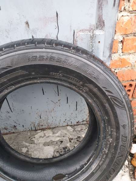 2 летние шины Dunlop Enasave EC 202 195/65 R14 в Кемерове фото 6