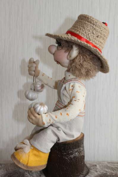 Кукла-оберег Домовенок Проша высота 28см цена 1800+доставка в Челябинске