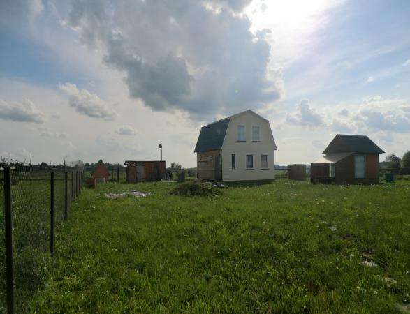 Продается дом 73 кв.м с участком в деревне Бухарево, Можайский район, 142 км от МКАД по Минскому шоссе.