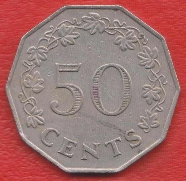 Мальта 50 центов 1972 г