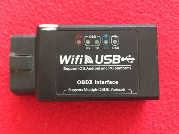 Адаптер ELM327 Professional (obd2, vag) wifi, usb