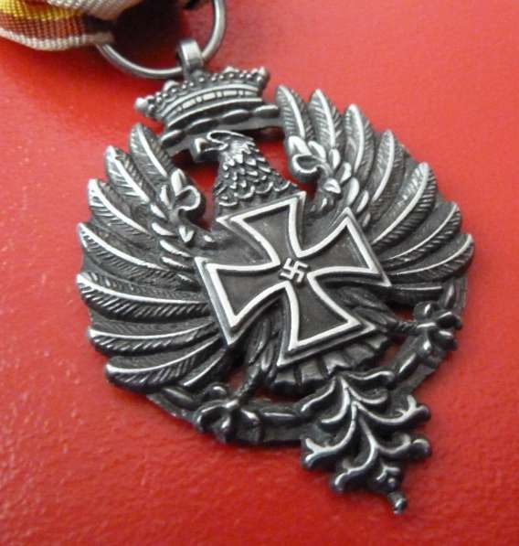 Испания Германия 3 Рейх Медаль испанских добровольцев Голуба в Орле фото 4