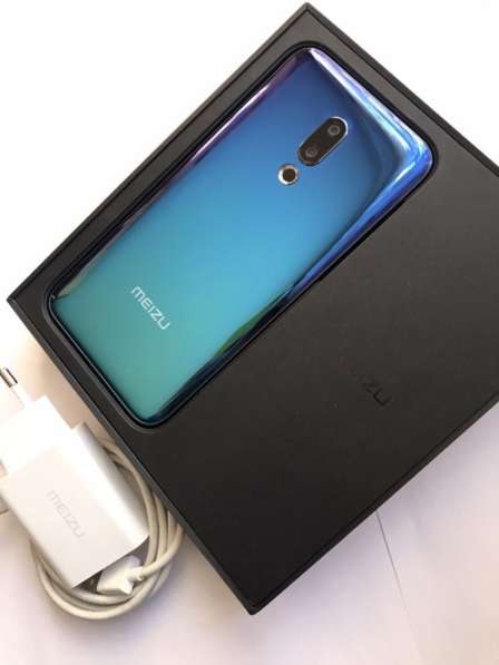 Meizu 16th 128GB Aurora BLUE в Санкт-Петербурге фото 8