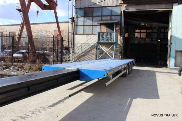 Трал раздвижной 3-х осный 40 тонн в Челябинске фото 3