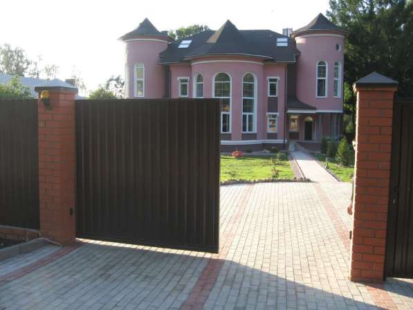 Гаражные секционные ворота, уличные ворота, калитки в Барнауле фото 4