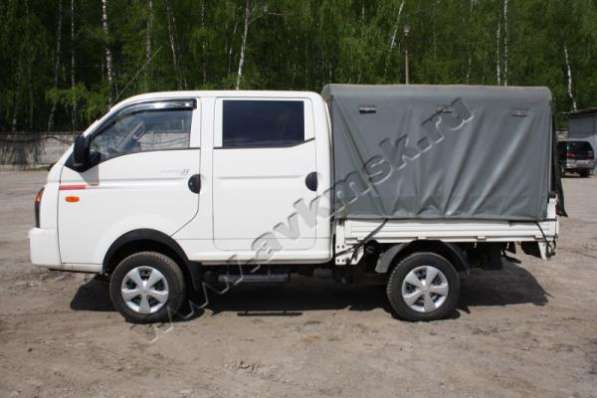 Hyundai Porter II, 2014г, 4x4, бортовой с тентом, полный привод, 4WD в Москве фото 6