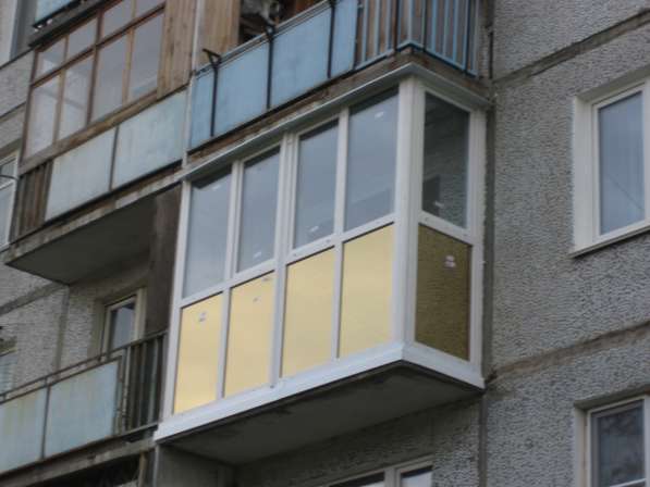 Остекленение балконов и лоджий