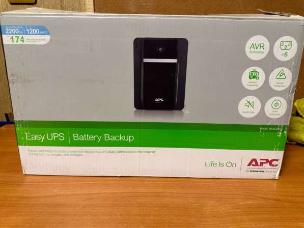 ИБП APC Easy-UPS BVX2200LI в Москве фото 3