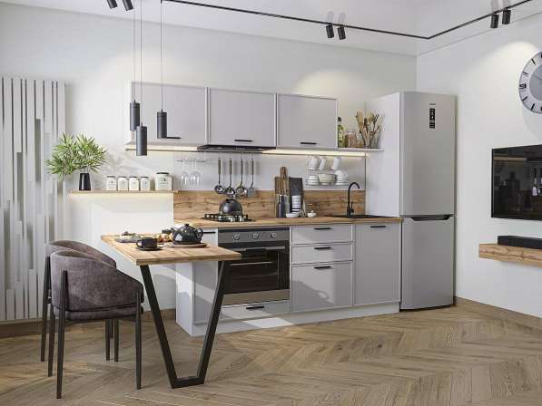 Кухонный гарнитур Фрейм в Наро-Фоминске фото 10