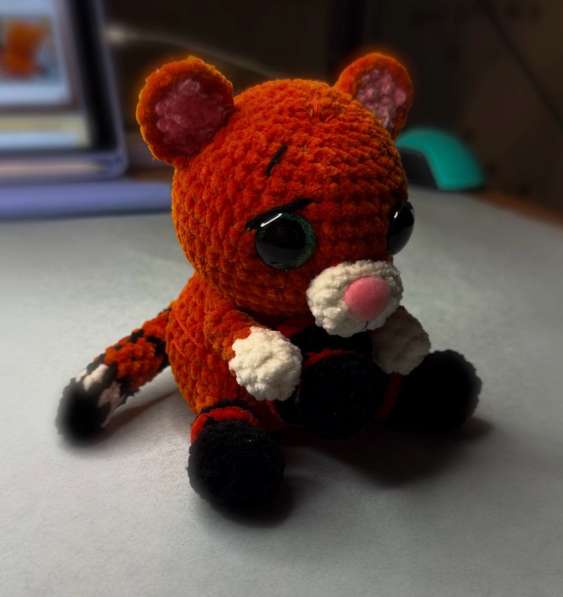 Вязаная игрушка кот в сапогах в Москве