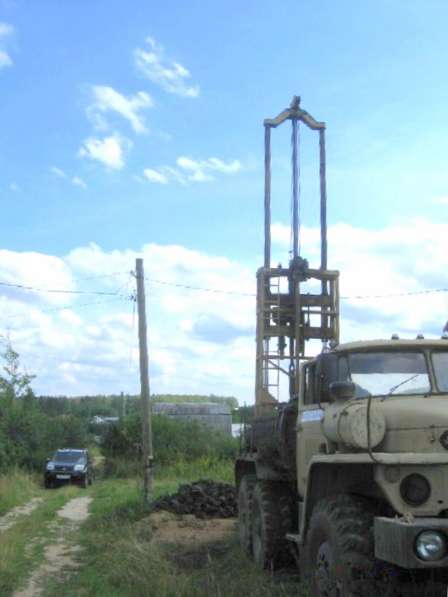 Бурение на воду во Владимирской области в Кольчугине фото 4