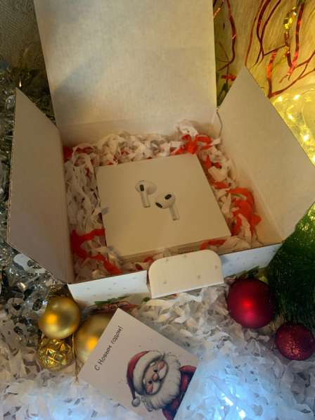 Новогодний подарок - AirPods 3 (Реплика) в Шуе фото 3