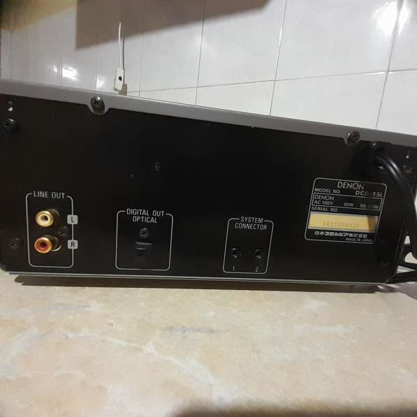 CD-проигрыватель Denon DCD-7.5L в Челябинске фото 4