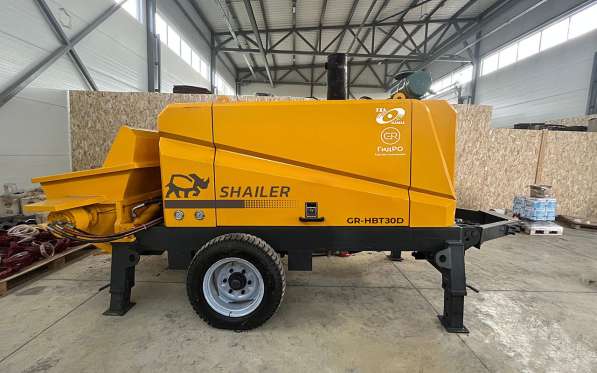 Бетононасосы стационарные Shailer GR-30D, GR-40D в Краснодаре фото 8