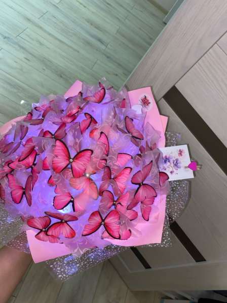 БУКЕТ ИЗ БАБОЧЕК ✨