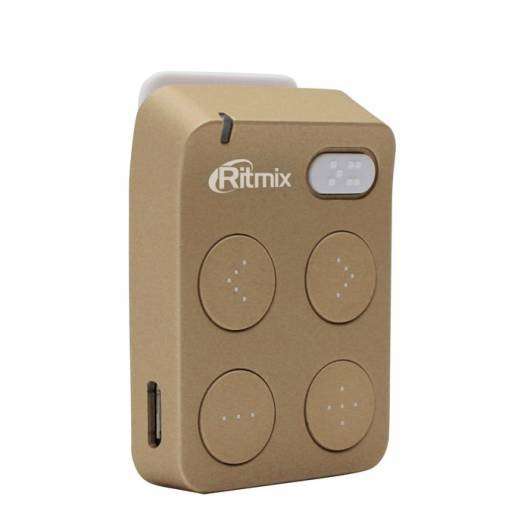 Плеер цифровой Ritmix RF-2500 4GB Gold