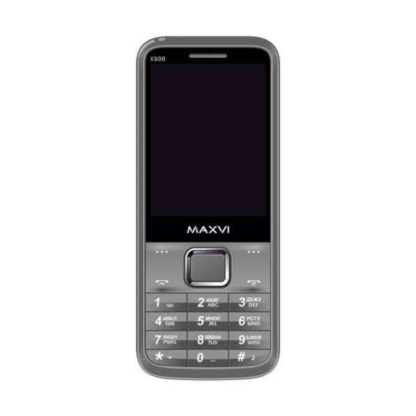 Телефон мобильный MAXVI X500 Silver