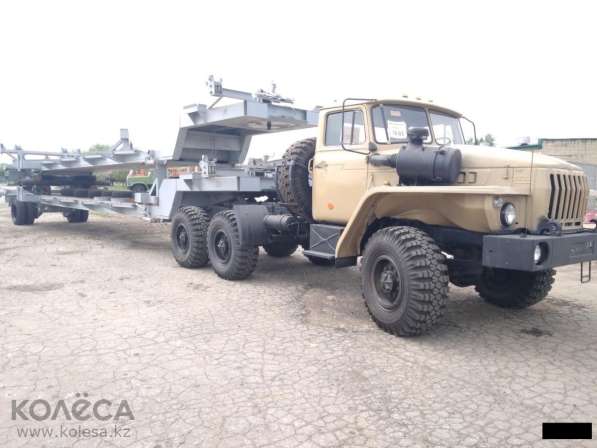 Универсальный автопоезд АНС - 10У, тягач УРАЛ 44202-011-10