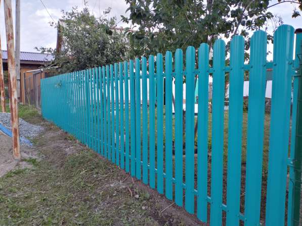 Заборы, ворота, ограждения в Новосибирске фото 3