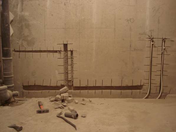 Ремонт ванной комнаты, укладка плитки в Липецке фото 4