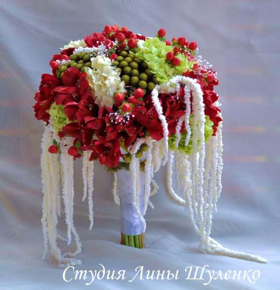 Свадебный букет невесты, студия флористики в Крыму в Симферополе фото 18