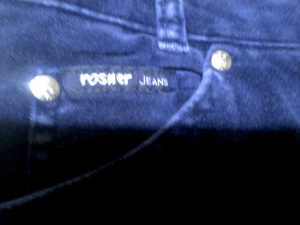 Джинсы rosner Jeans бархатные стрейч размер 46(34) б/у в Владимире фото 5