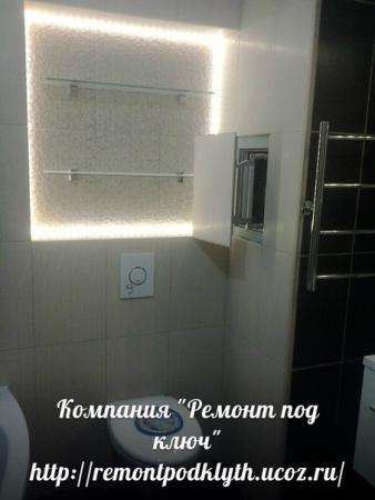 Ремонт ванной комнаты и санузла в Екатеринбурге фото 13