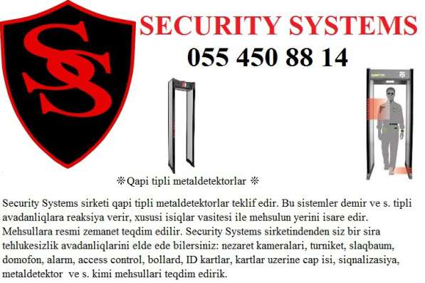 ❊Qapi tipli metaldetektorlar ❊