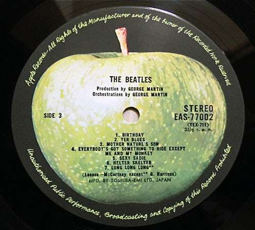 THE BEATLES - The Beatles (white album) Japan2LP C номером! в Москве фото 3