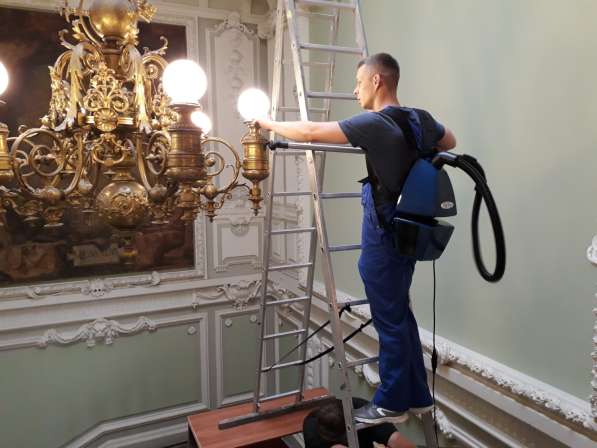 Химчистка мягкой мебели, штор, ковровых покрытий, люстр в Санкт-Петербурге