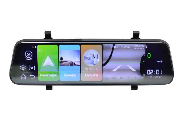 Зеркало видеорегистратор K40 10" Android 8.1 Сенсорный экран
