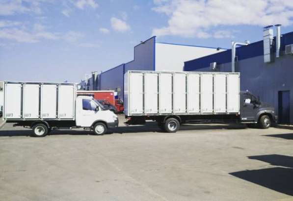 Фургоны от завода на грузовики