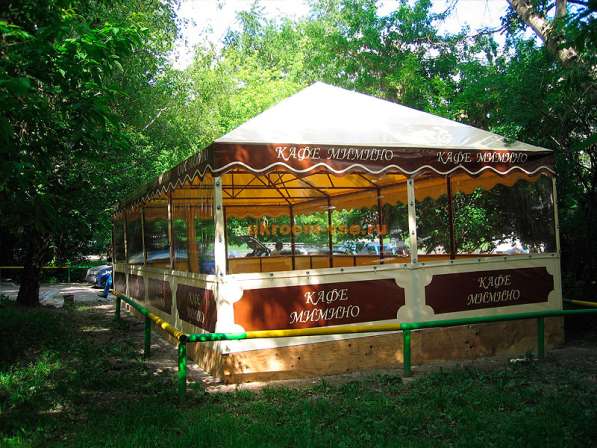 Тенты и шатры для уличных кафе в Краснодаре в Краснодаре фото 6