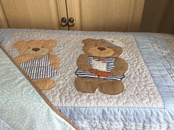 Лоскутное одеяло-покрывало для малышей в Омске фото 6