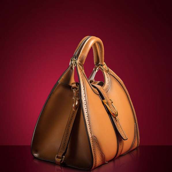 Сумка Stirrup Leather Top Handle bag, арт. GC120-01 в Москве фото 4
